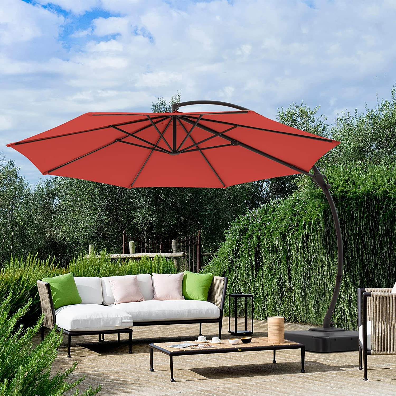 HOME 12FT Outdoor Cantilever Umbrella – Lausaint Home