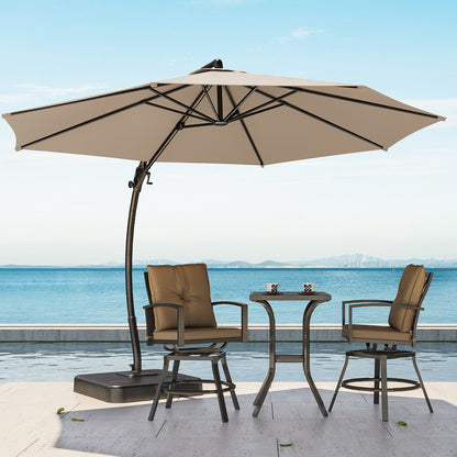 LAUSAINT HOME Upgraded 11 FT Patio Umbrellas with Base Included