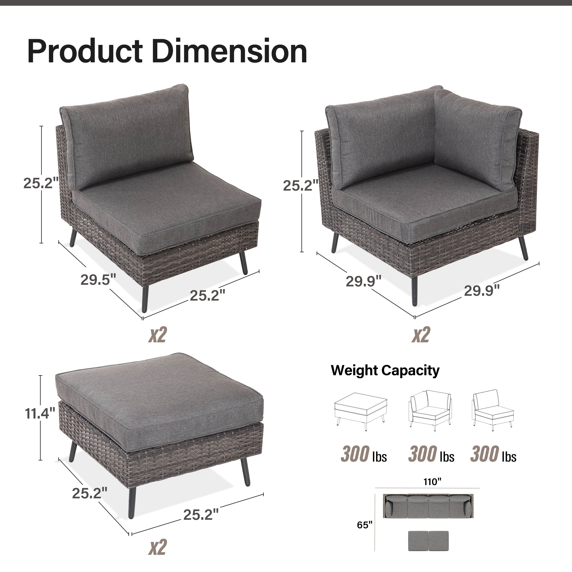 Bolinas 2 discount seater conversation set