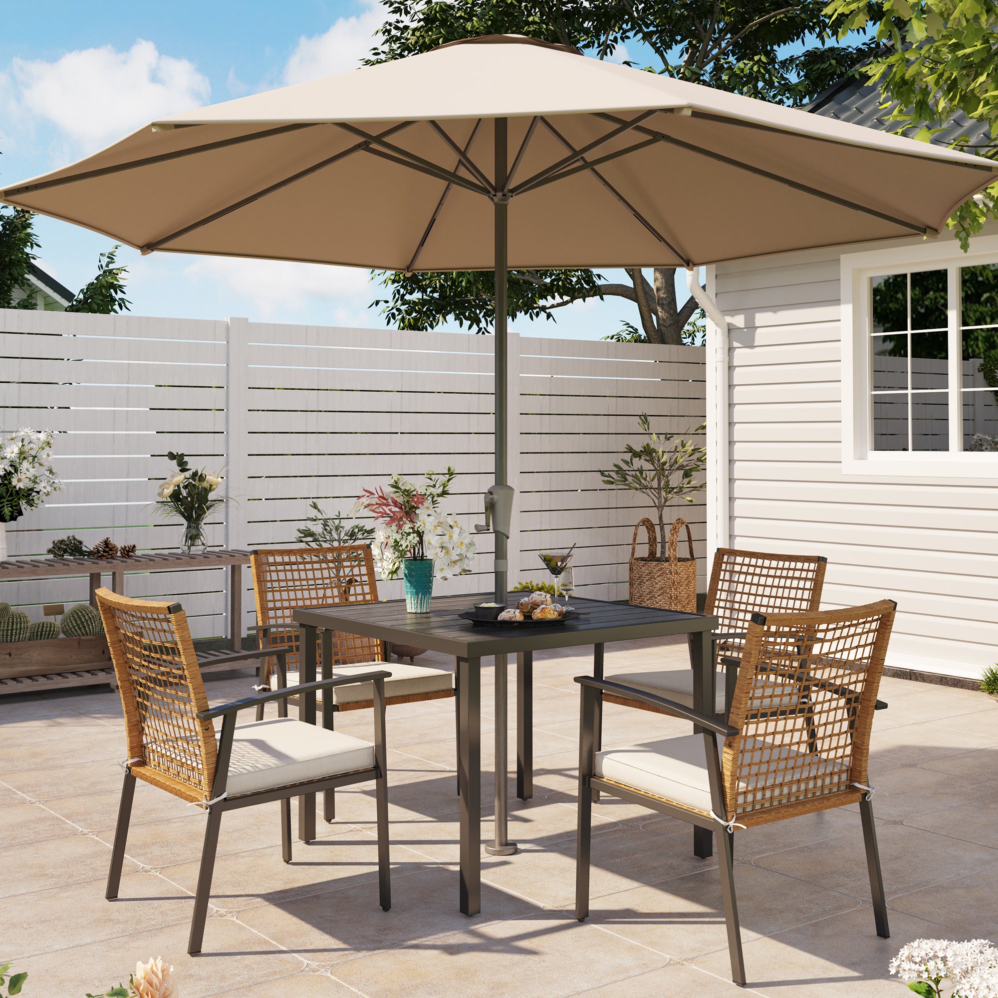 Laoise gardens 5 discount piece dining set